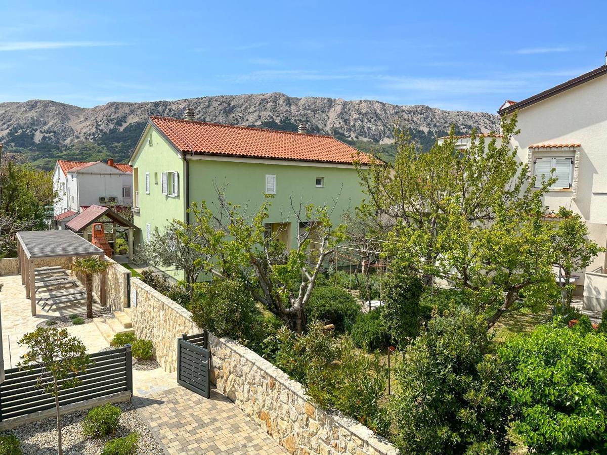 Apartment Baska Mit Poolarea - Krk, Kroatien Dış mekan fotoğraf