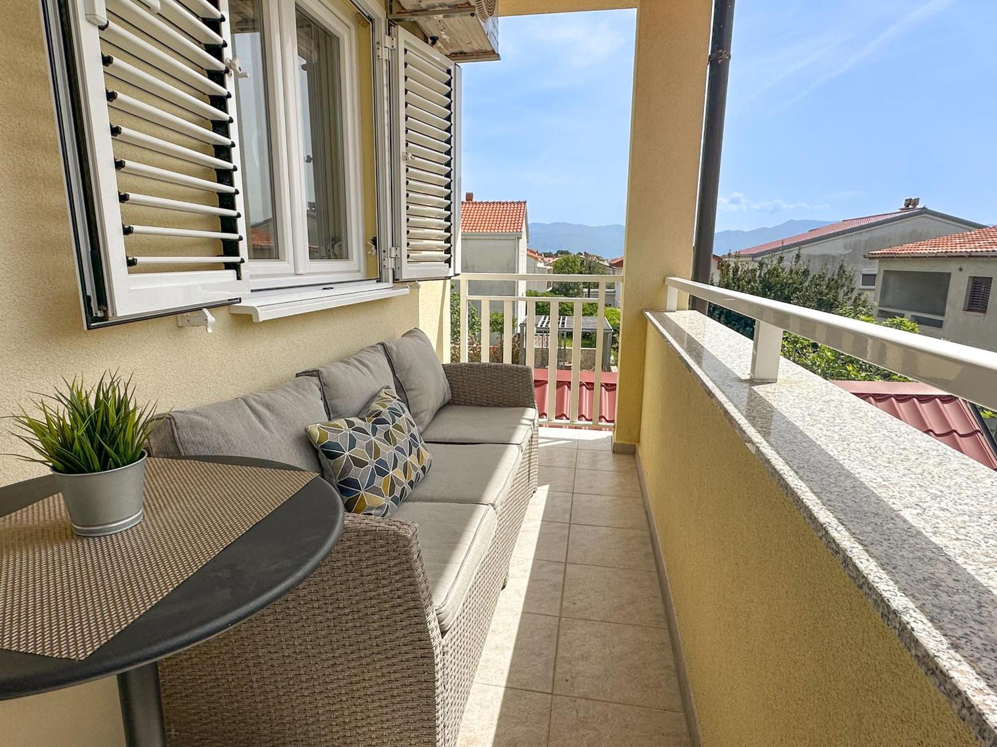 Apartment Baska Mit Poolarea - Krk, Kroatien Dış mekan fotoğraf